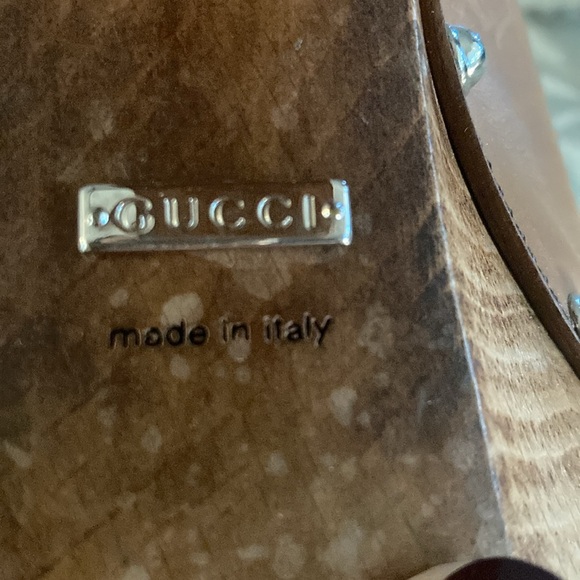 Gucci, Morena, Leather Platform - Size IT 37.5, US 7.5 - Picture 7 of 13
